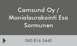 Camsund Oy / Monialaurakointi Esa Sormunen logo